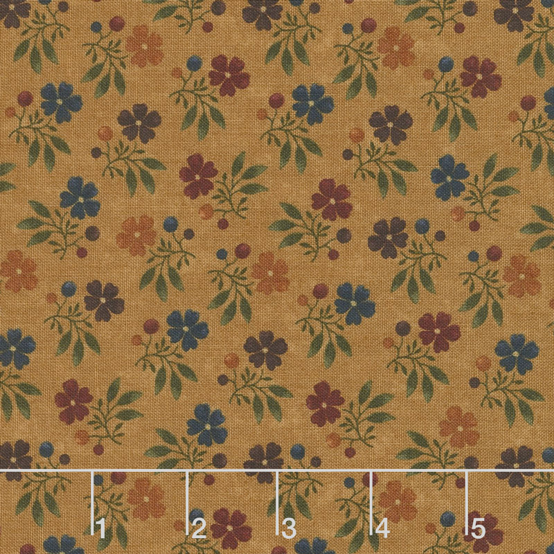 Nature's Glory - Fall Bouquet Gold Yardage