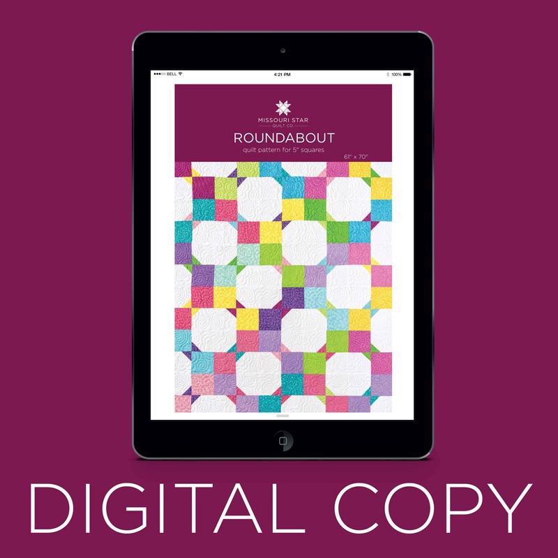 Digital Download - Roundabout Pattern by MSQC