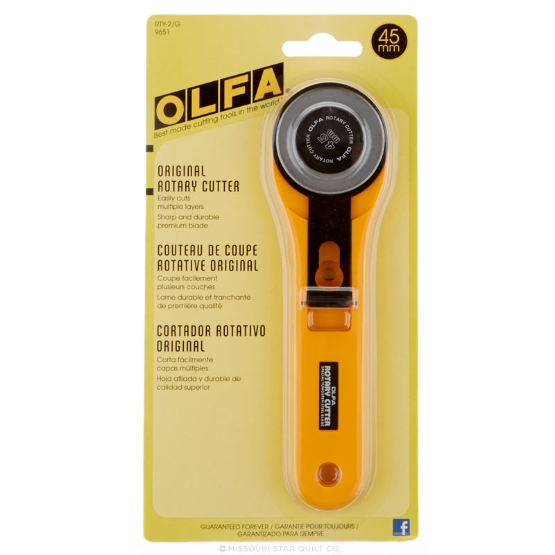 OLFA Original Rotary Cutter 45 mm RTY-2//G