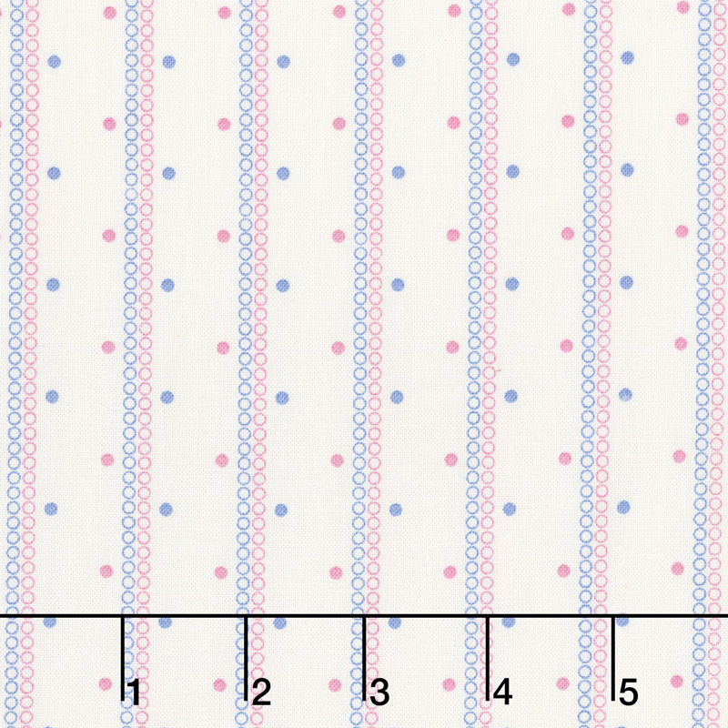 Aunt Grace Backgrounds - Stripes Pink Yardage