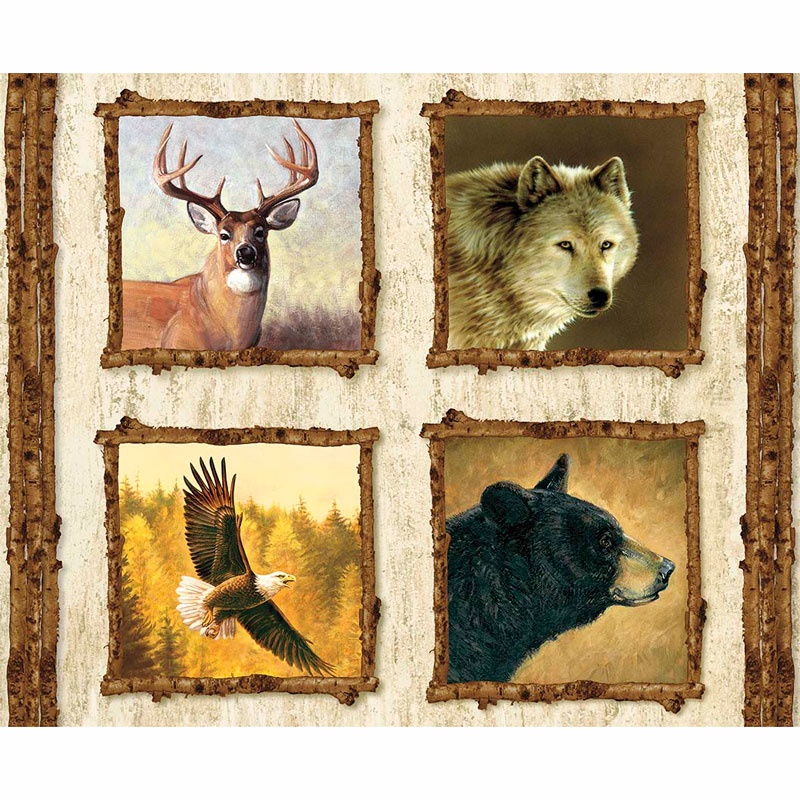 Majestic Outdoors - Majestic Pillow White Digitally Printed Panel