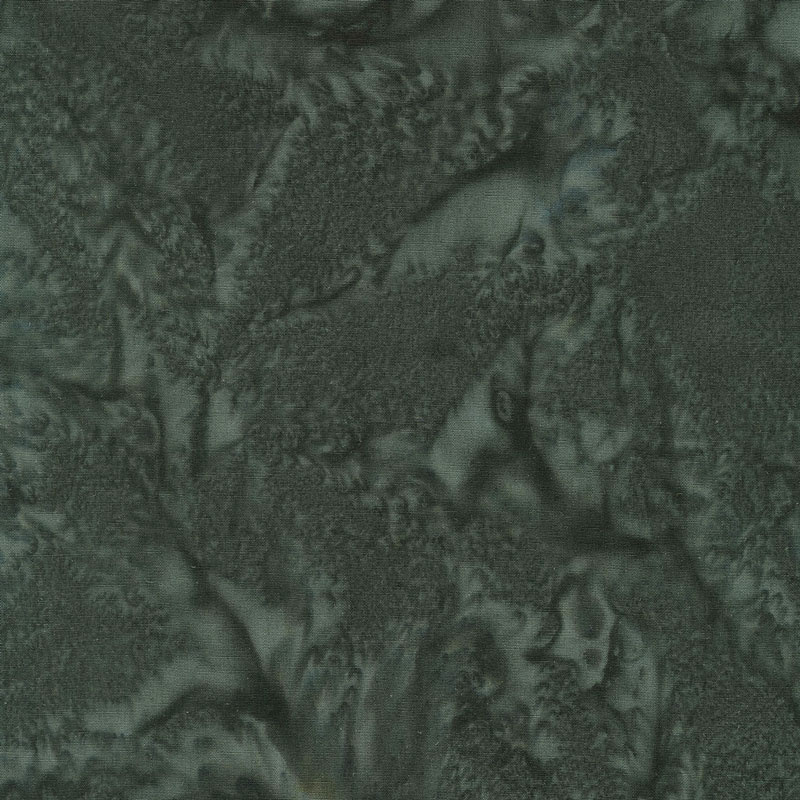 Lava Batik Solids - Isle Lava Soot Yardage