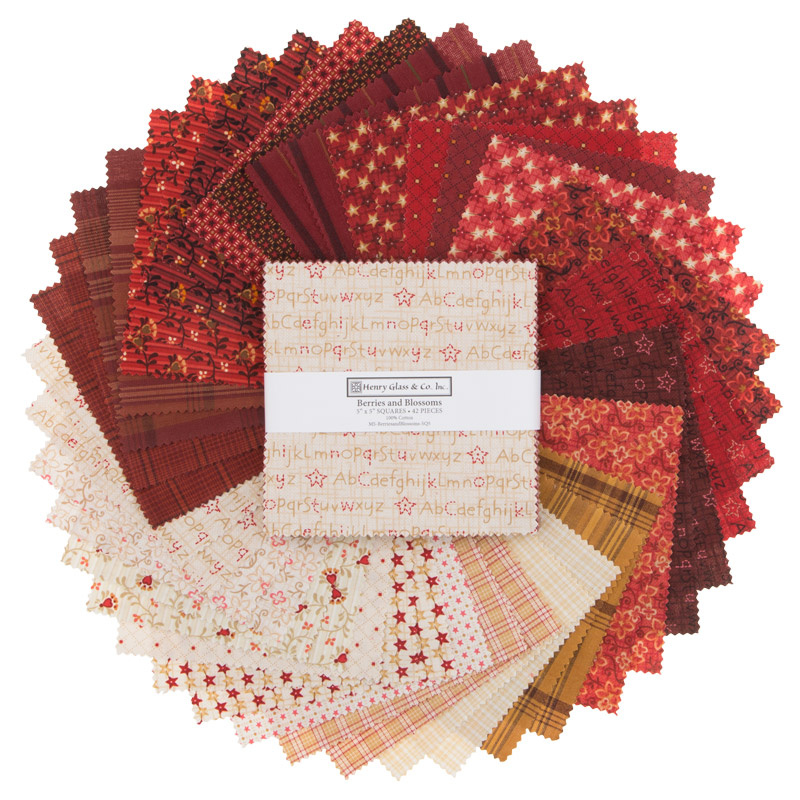 Berries and Blossoms Charm Pack