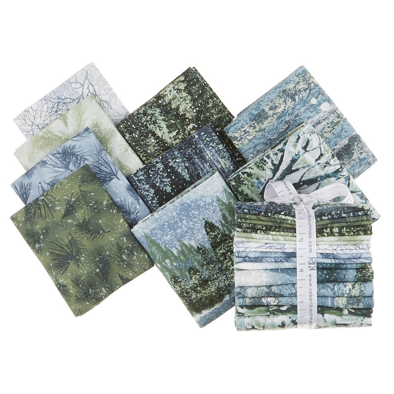 Nature's Window Evening Metallic Fat Quarter Bundle
