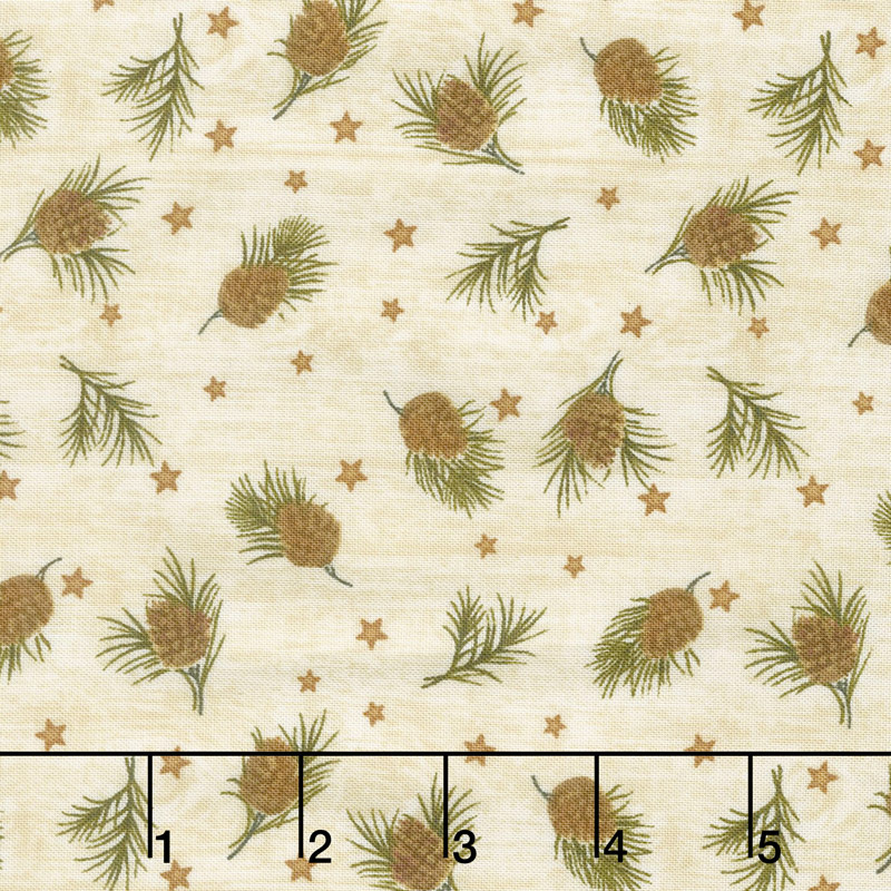Moose Lake - Pine and Stars Vanilla Yardage