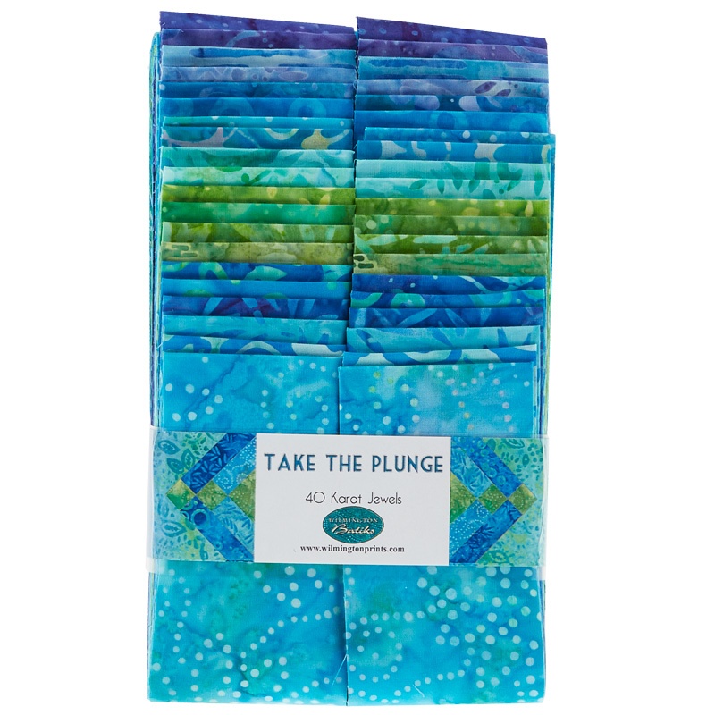 Take the Plunge Batiks 40 Karat Jewels