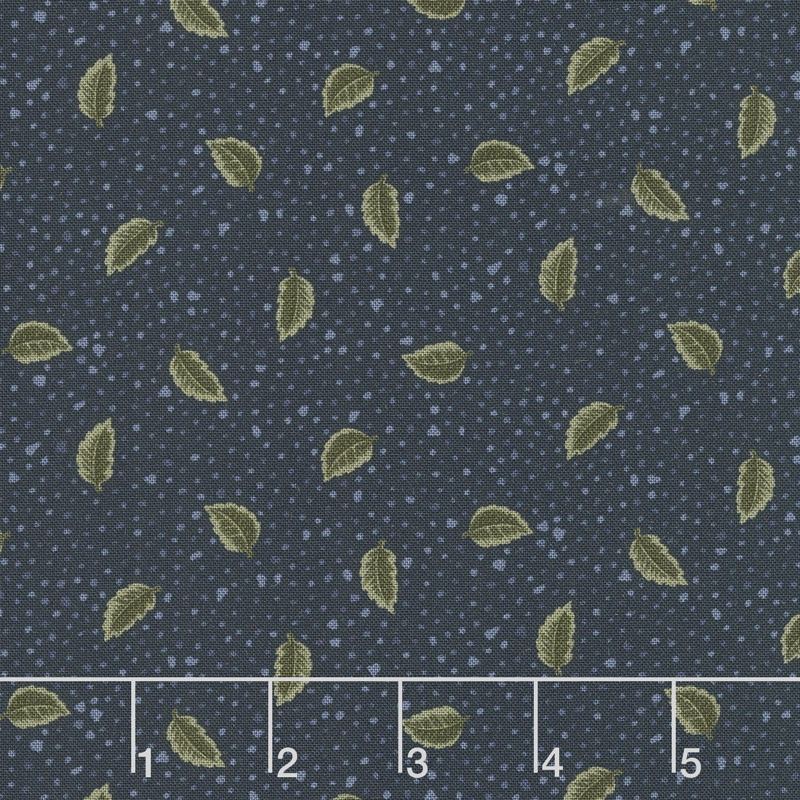 Nature's Glory - Split Leaf Blue Yardage