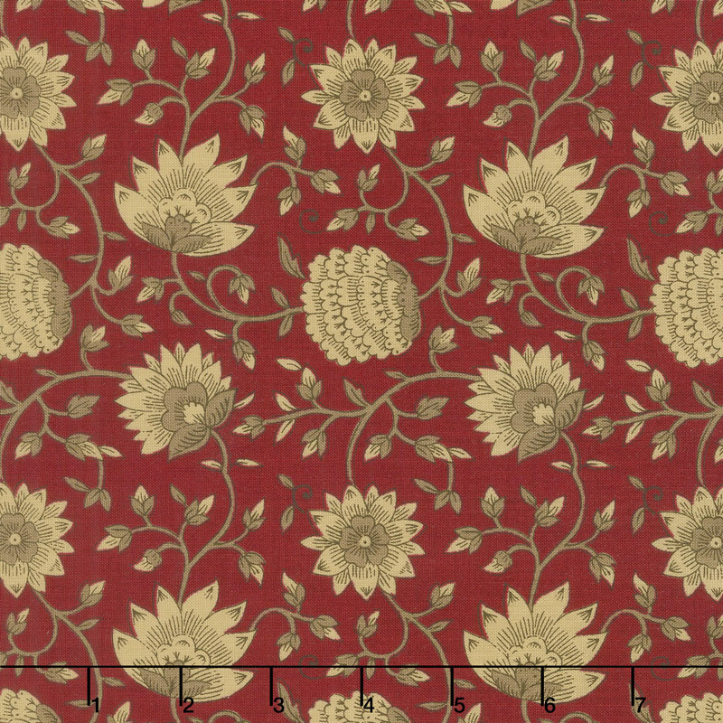 La Vie En Rouge - L' Amour Rouge Yardage