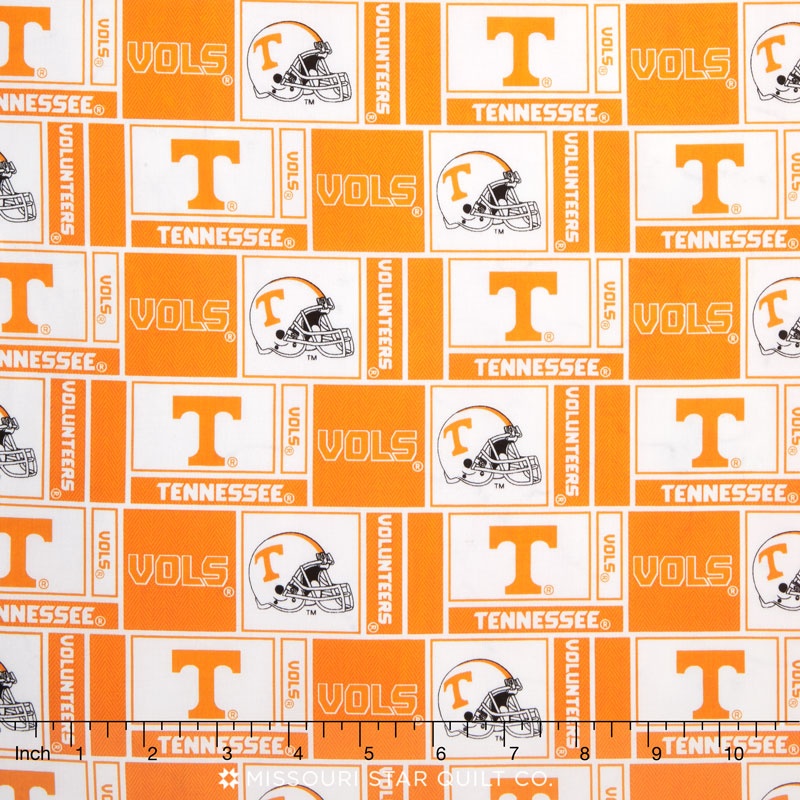 College - University of Tennessee Herringbone Box Yardage