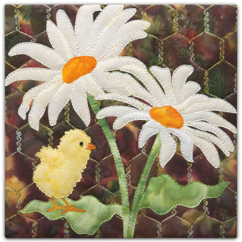 Daisy Daze Art Print Digitally Printed Panel