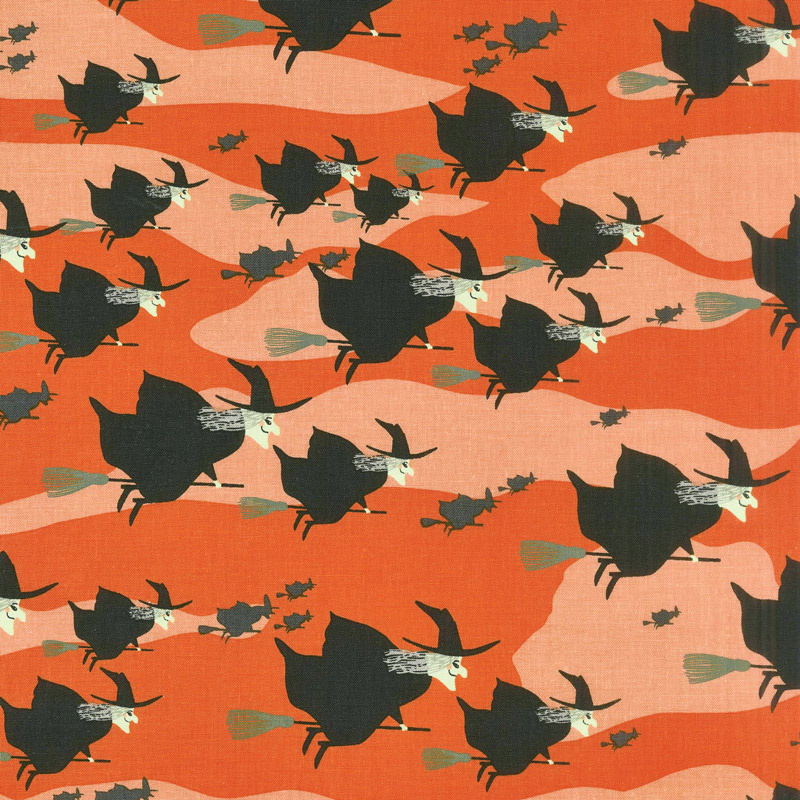 Haunted House - Witch Orange Yardage