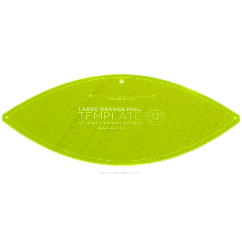 Large Orange Peel Template for 10