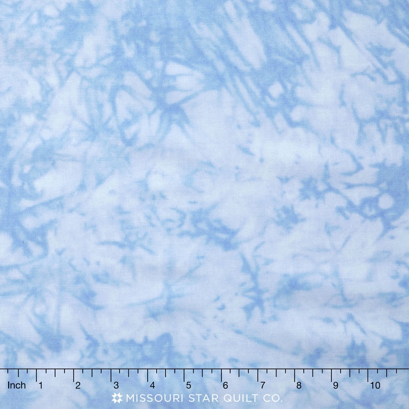 Handspray Cotton Candy - Blue Yardage