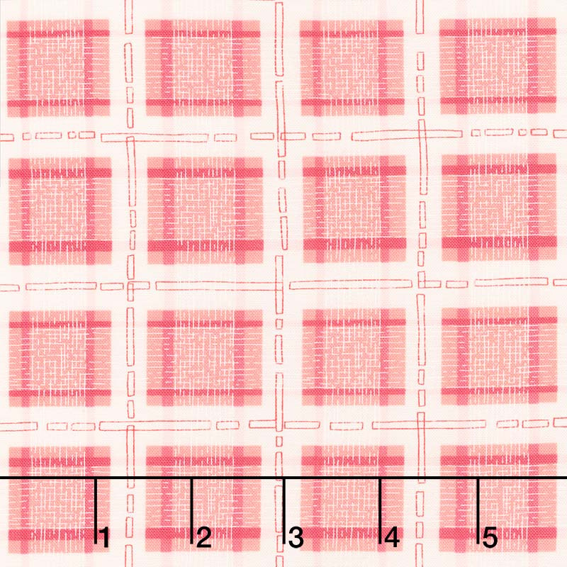 Abby Rose - Plaid with Ease Rose Yardage