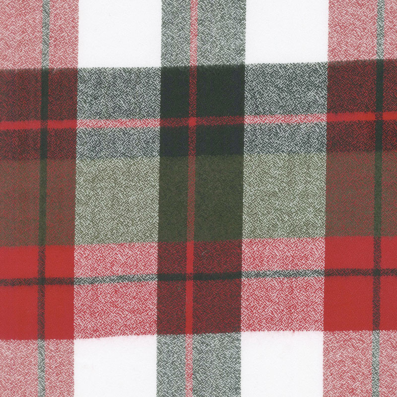 Mammoth Flannel Plaid Red Yardage Studio RK Robert Kaufman