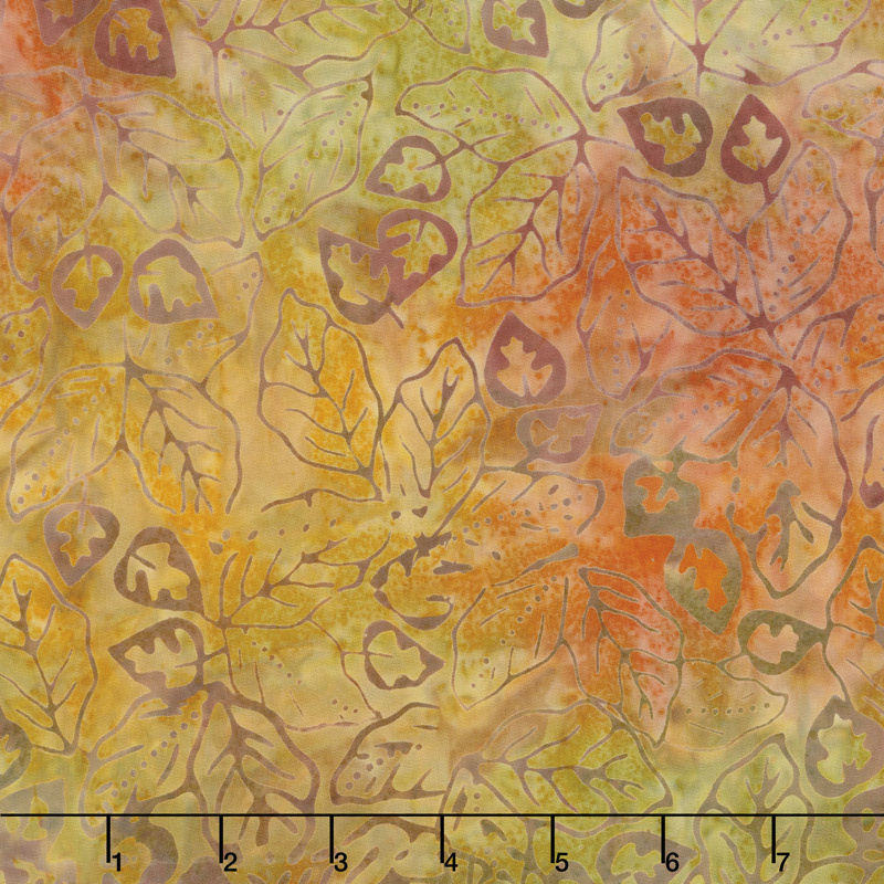 Tonga Batiks - Nutmeg Tropic Mulberry Yardage