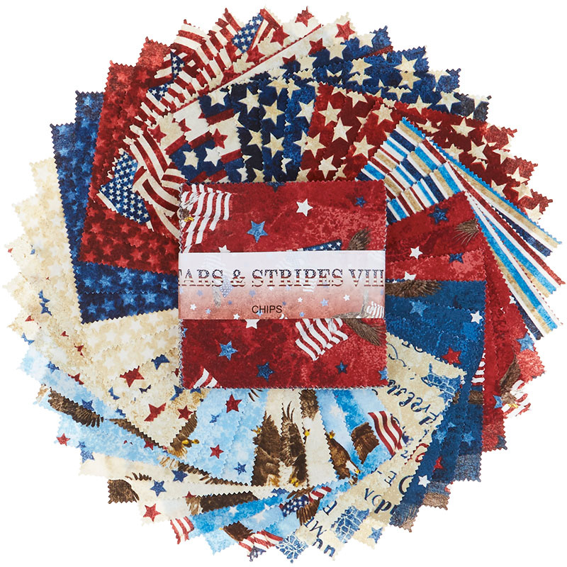 Stonehenge Stars and Stripes VIII Chips