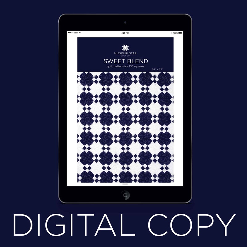 Digital Download - Sweet Blend Quilt Pattern by MSQC