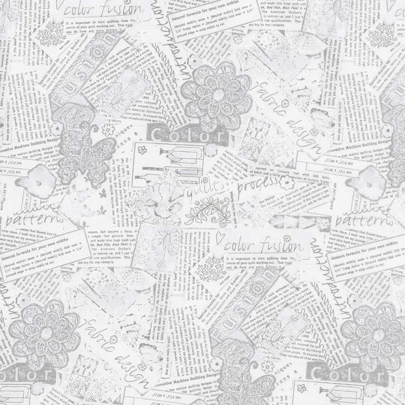 Color Fusion - Collage Gray Yardage