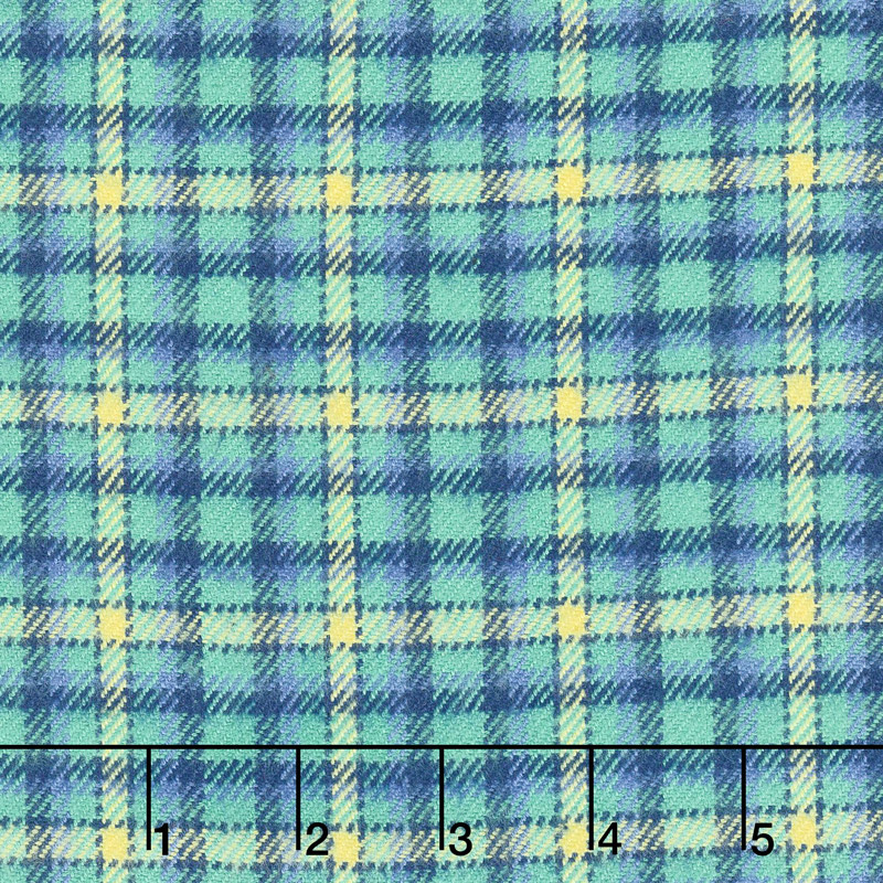 Primo Plaid - Pink/Blue Plaid Flannel Yardage