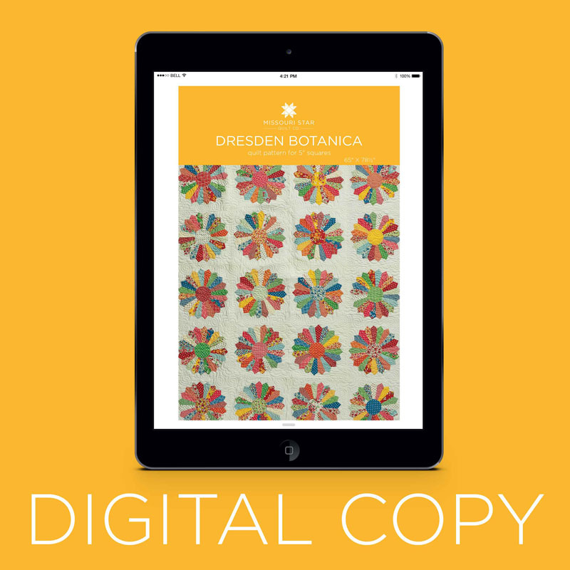 Digital Download - Dresden Botanica Pattern by MSQC