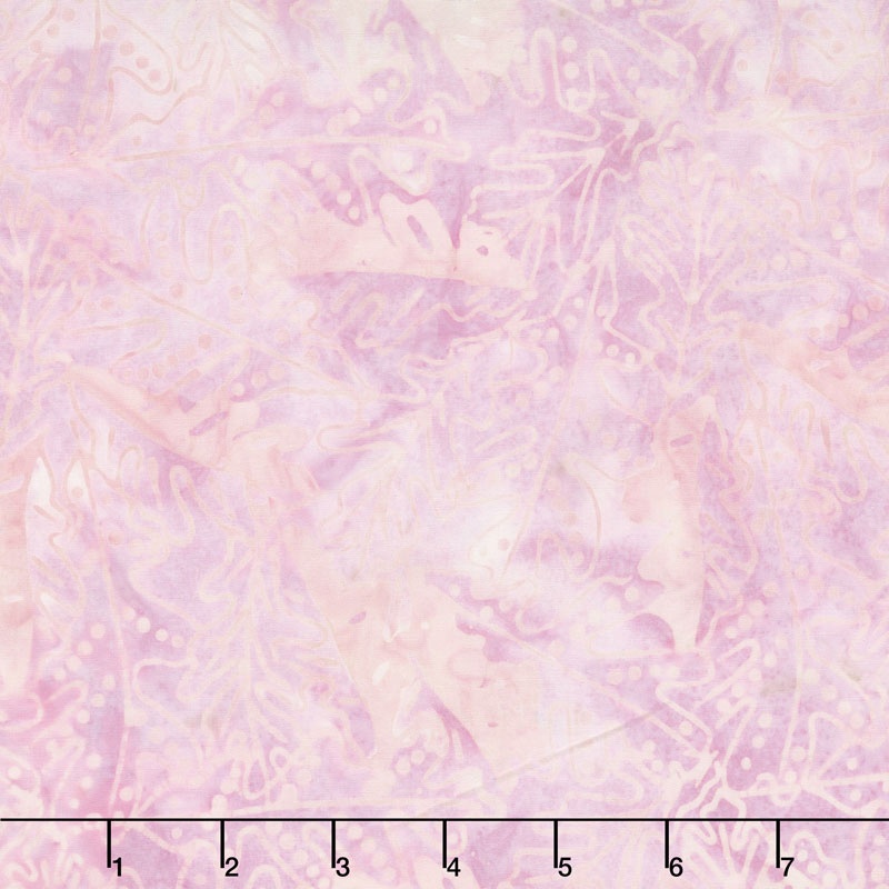Bali Batiks - Oak Leaf Hyacinth Yardage