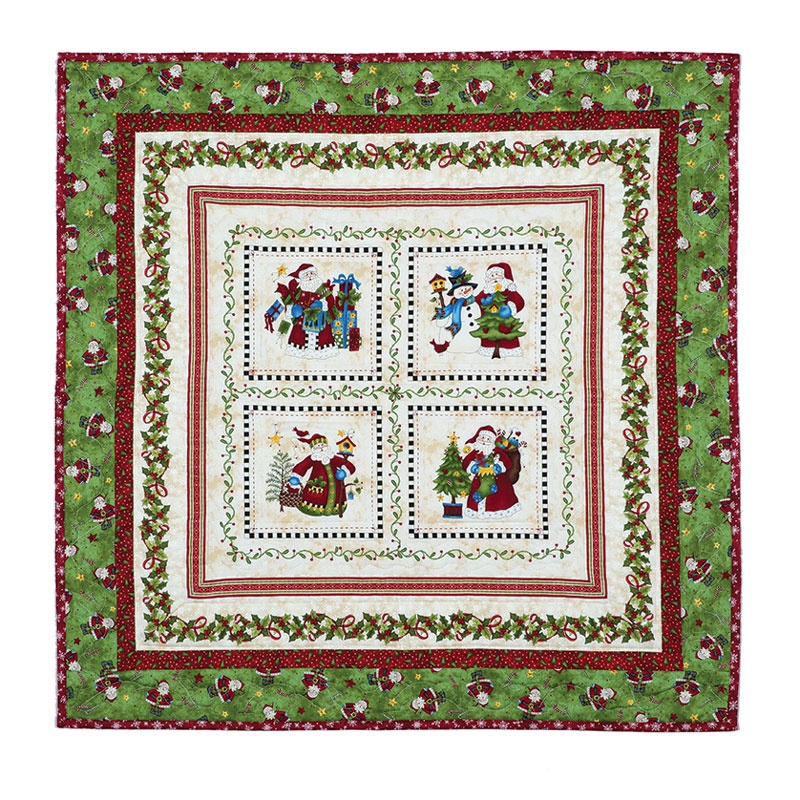 Just Be Claus It's Christmas Quilt Kit