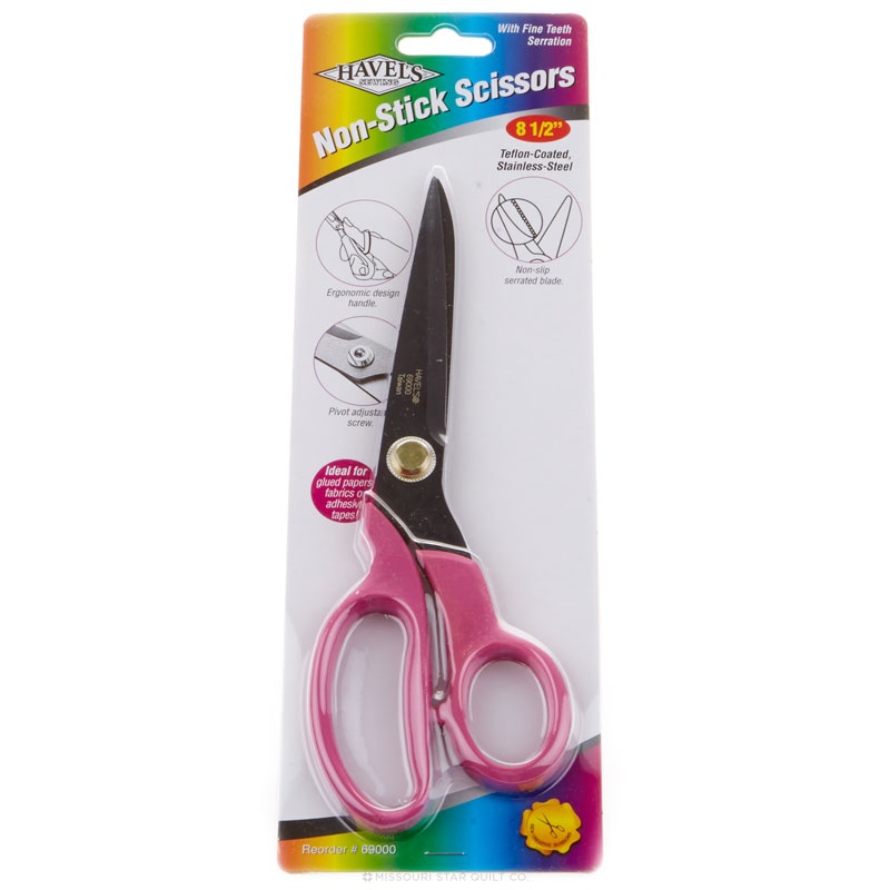 Teflon Serrated Scissors 8 1/2"