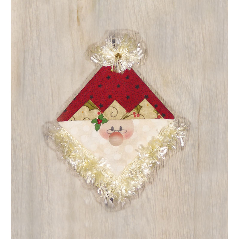 Santa Peppermint Cheesecake Ornament Kit