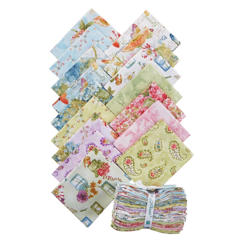 Rainbow Seeds Fat Quarter Crystals