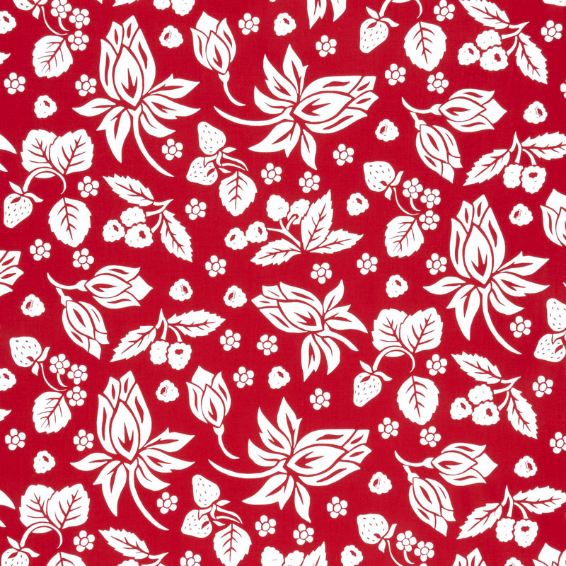 It's the Berries - Main Red Yardage