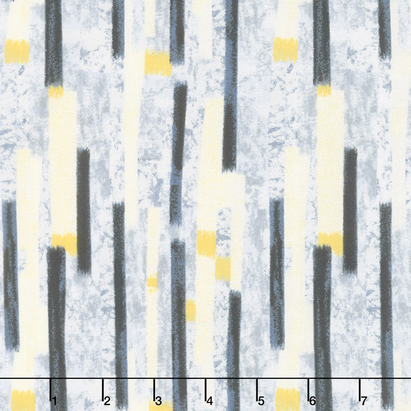 Limoncello - Chimes Gray Pearlized Yardage