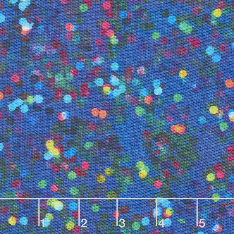 Paper Garden - Confetti Punch Cobalt Yardage