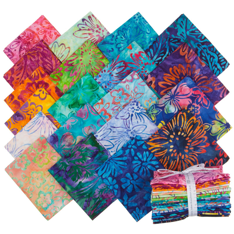 Artisan Batiks - Bright Blooms Fat Quarter Bundle
