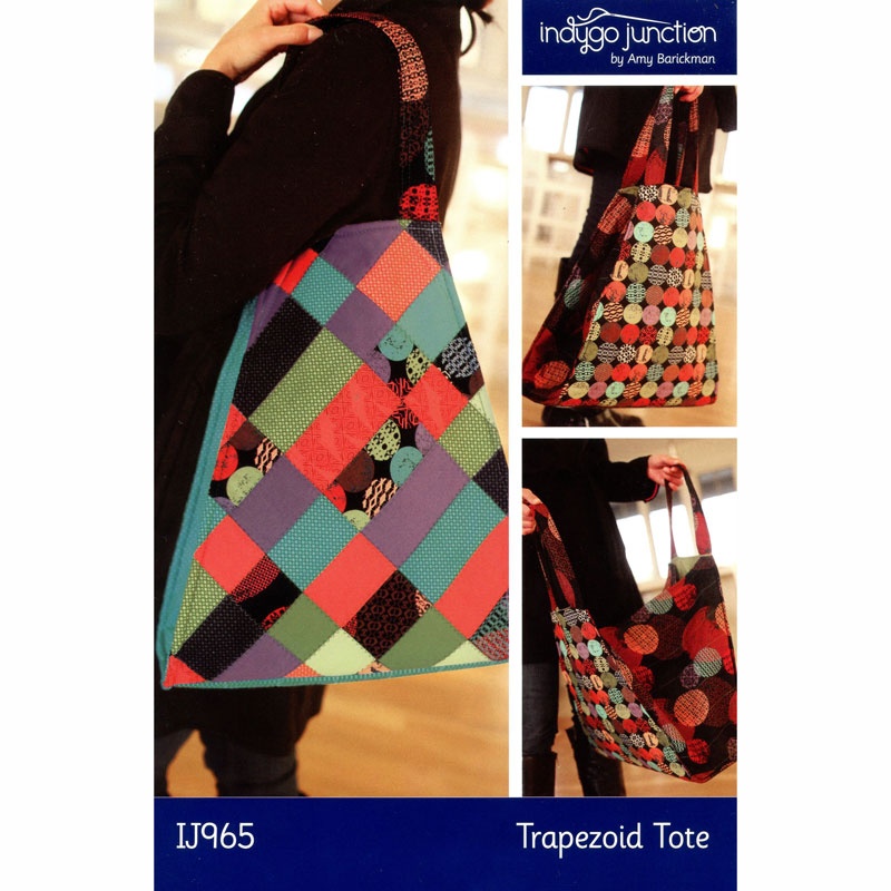 Trapezoid Quilted Tote Pattern
