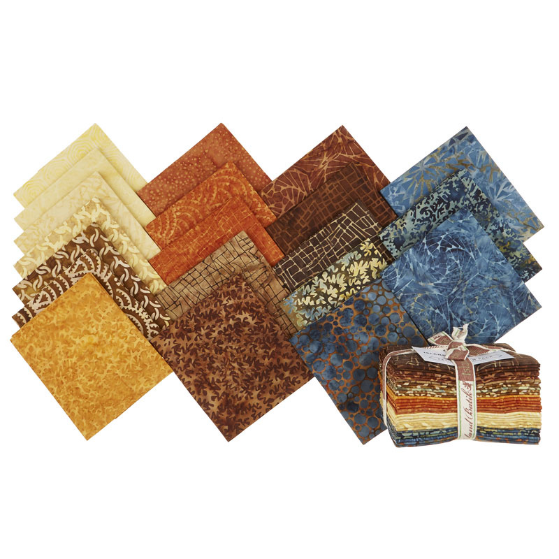 Clockworks Batiks Fat Quarter Bundle