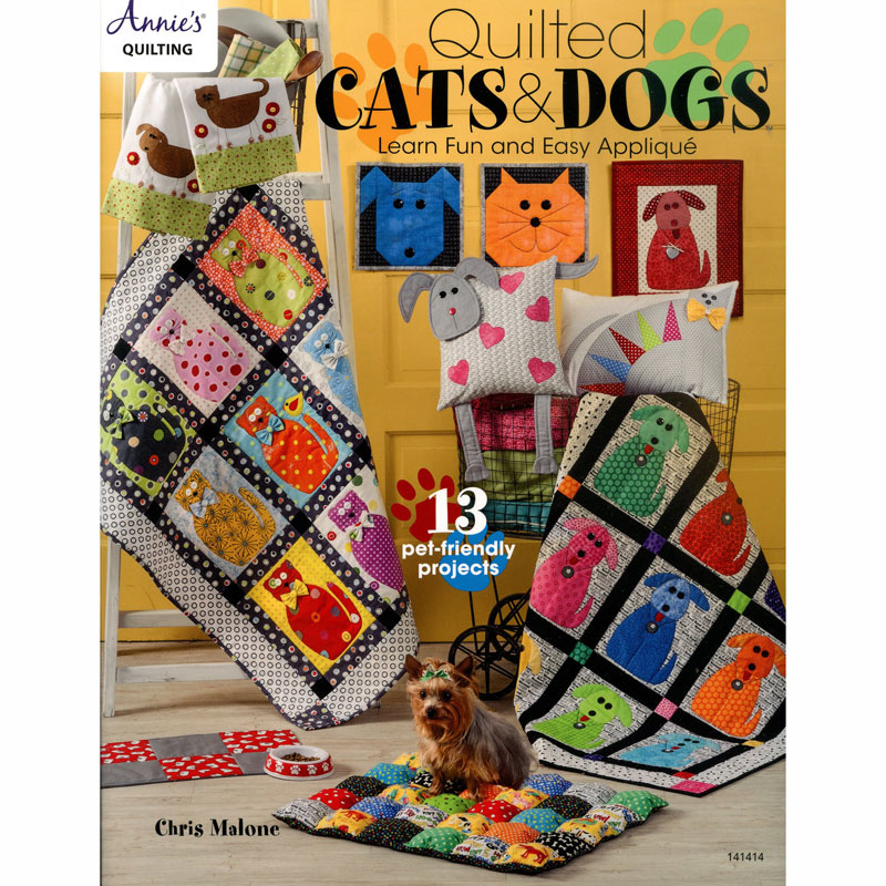 Quilted Cats & Dogs Book