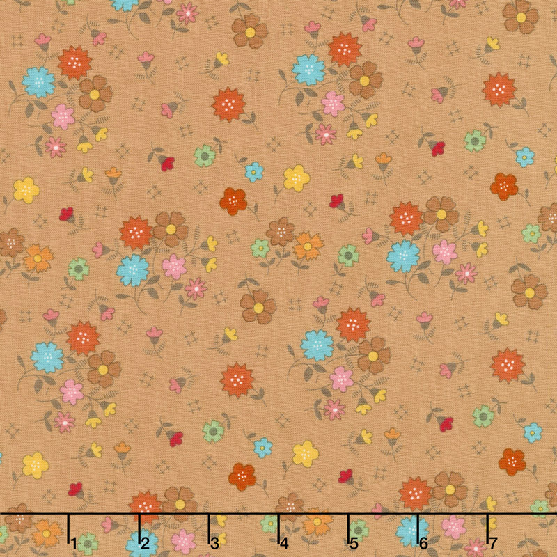 Autumn Love - Main Nutmeg Yardage