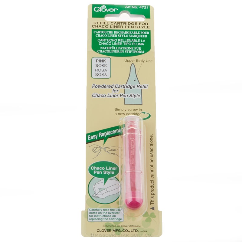 Clover Chaco Liner Refill Pink