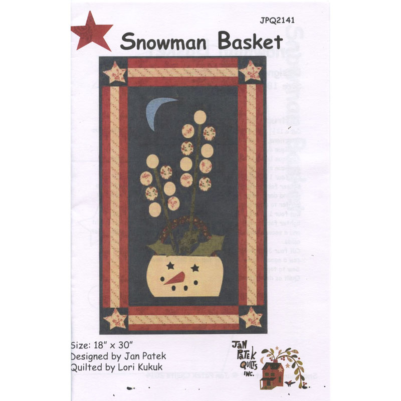 Snowman Basket Pattern