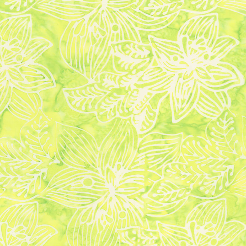 Calypso Batiks - Orchid Citron Yardage