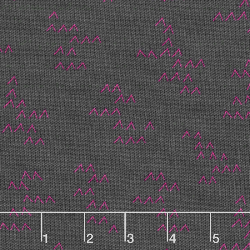 Gypsy - Flying V's Charcoal Yardage