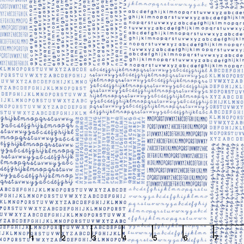 Harmony - Alphabet Sky Yardage