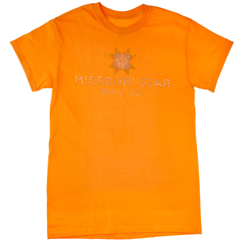 Missouri Star Bling Tangerine T-Shirt - 5XL