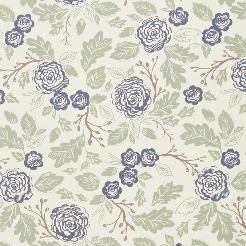 Harvest Road - Harvest Floral Eggshell Yardage