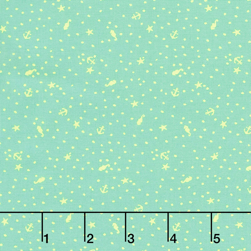 Zuma - Glitter Litter Seaglass Yardage
