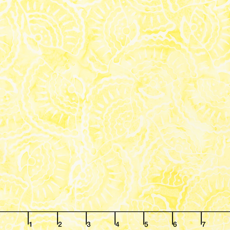 Tonga Batiks - Buttercream Seashell Meringue Yardage