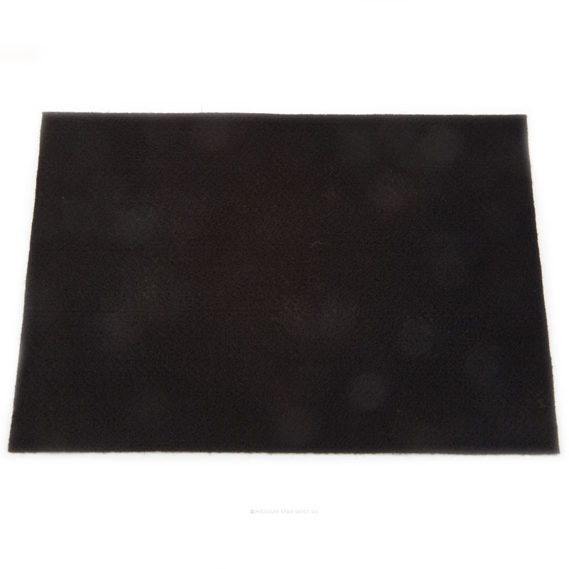Rainbow Classic 9" x 12" Felt Squares Black Kunin