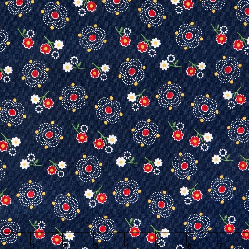 Gingham Girls - Gingham Main Navy Yardage