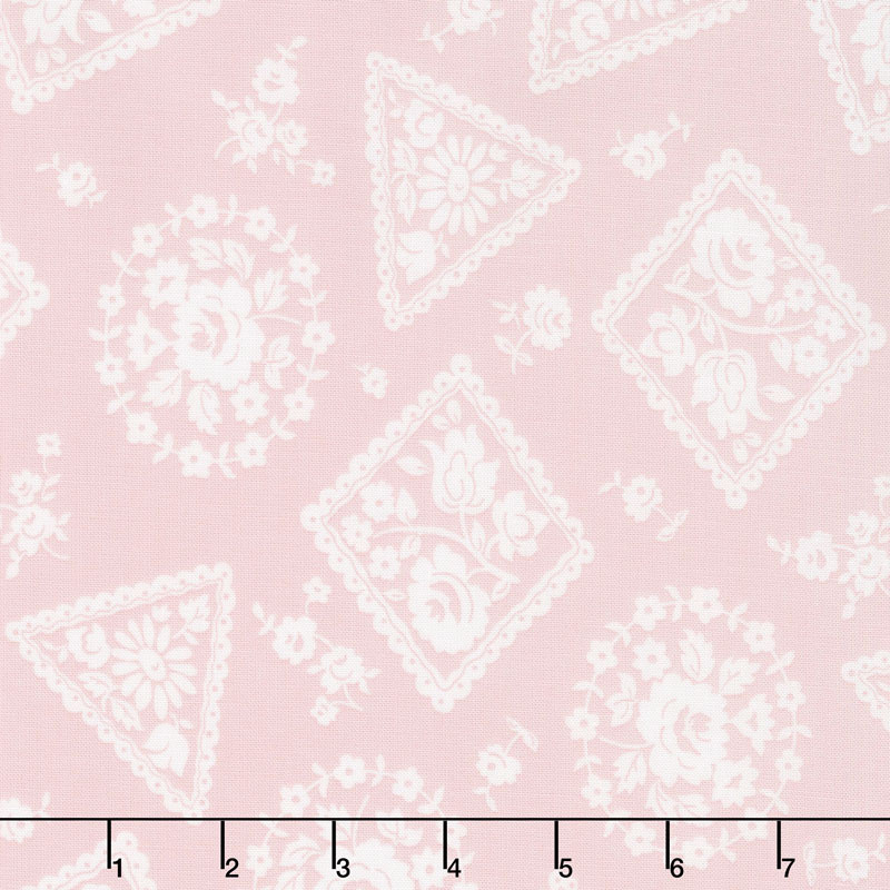 Majestic - Stamp Pink Yardage